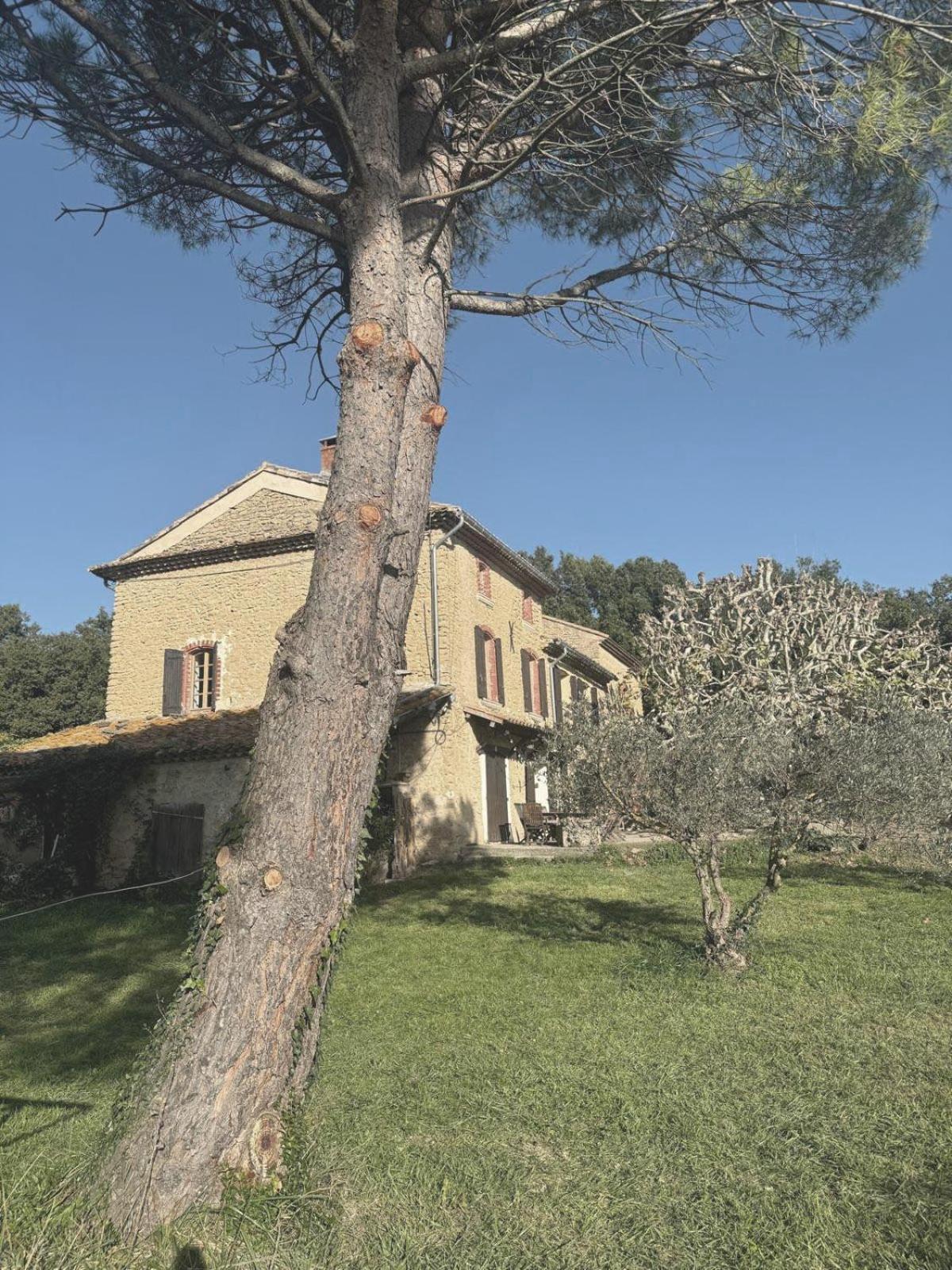 Villa Mas dans la campagne pour loisirs et télétravail Sarrians Esterno foto